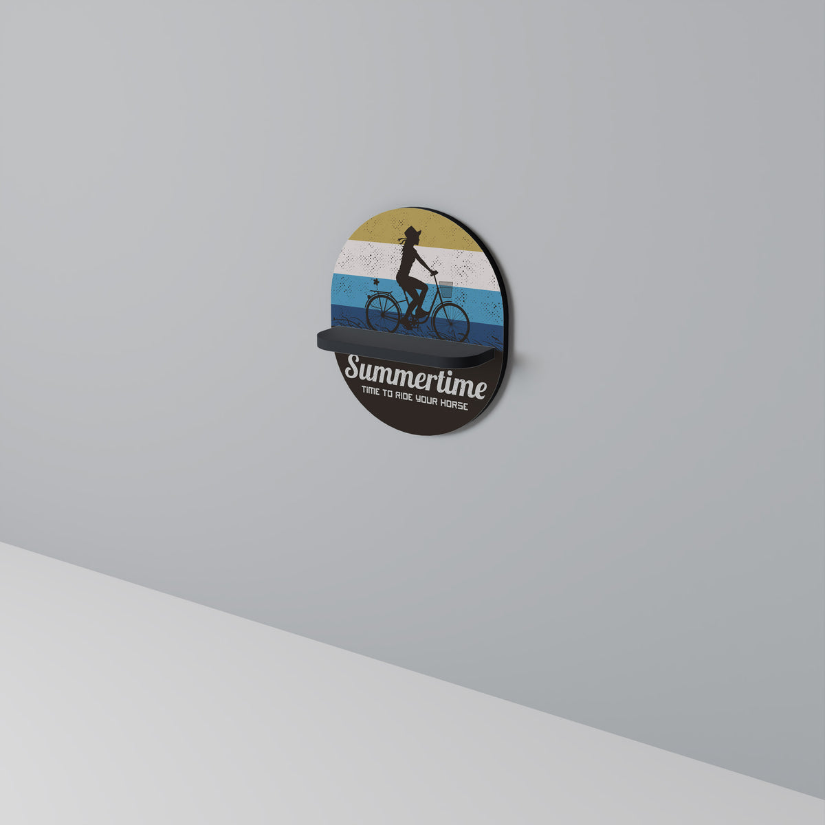 SUMMERTIME Dekoratives Wandregal