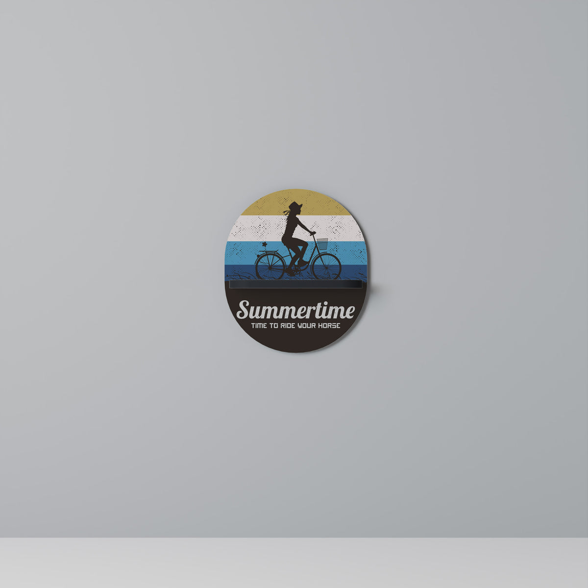 SUMMERTIME Dekoratives Wandregal