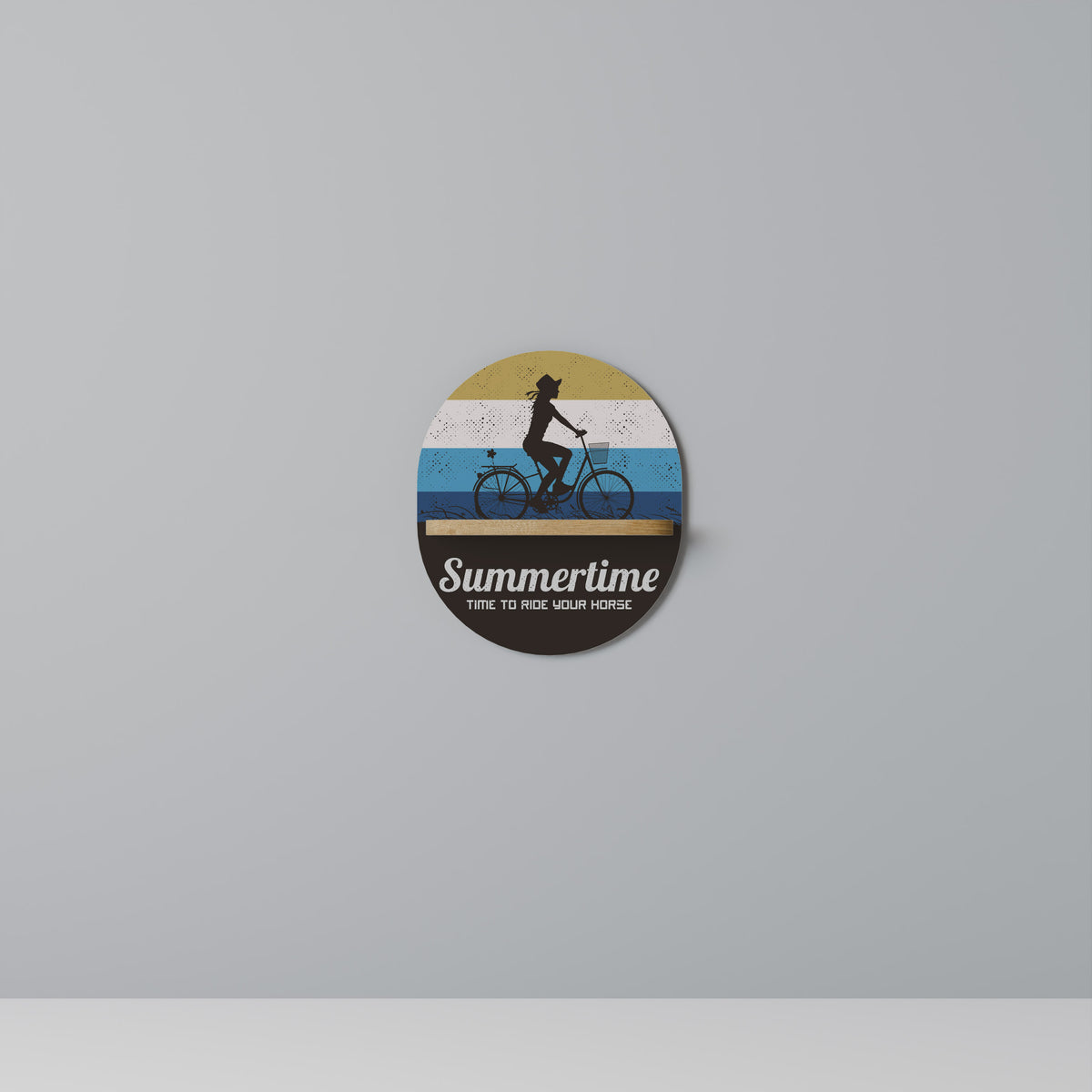 SUMMERTIME Dekoratives Wandregal