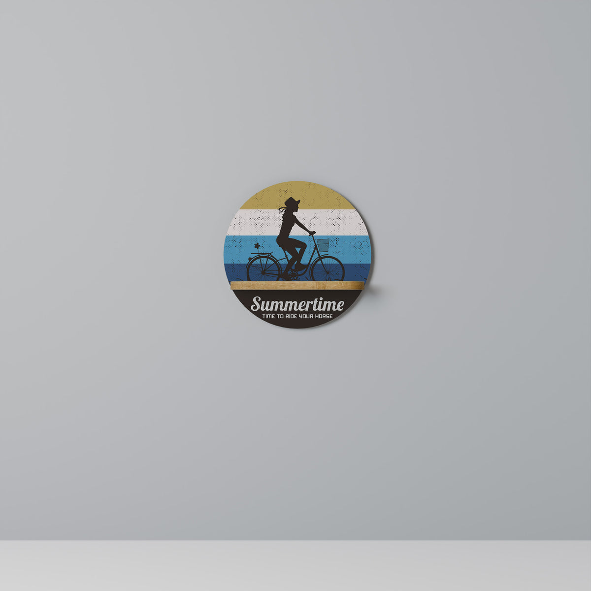 SUMMERTIME Dekoratives Wandregal
