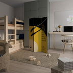 MUSIC - NO PAIN 3-teiliger Paravent