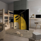 MUSIC - NO PAIN Dekorativer Paravent - 4-teilig