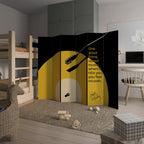 MUSIC - NO PAIN Dekorativer Paravent - 6-teilig