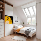 MUSIC - NO PAIN Selbstklebendes Horizontal-Poster