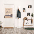 DON'T LOOK BACK Selbstklebendes Poster - Hochformat