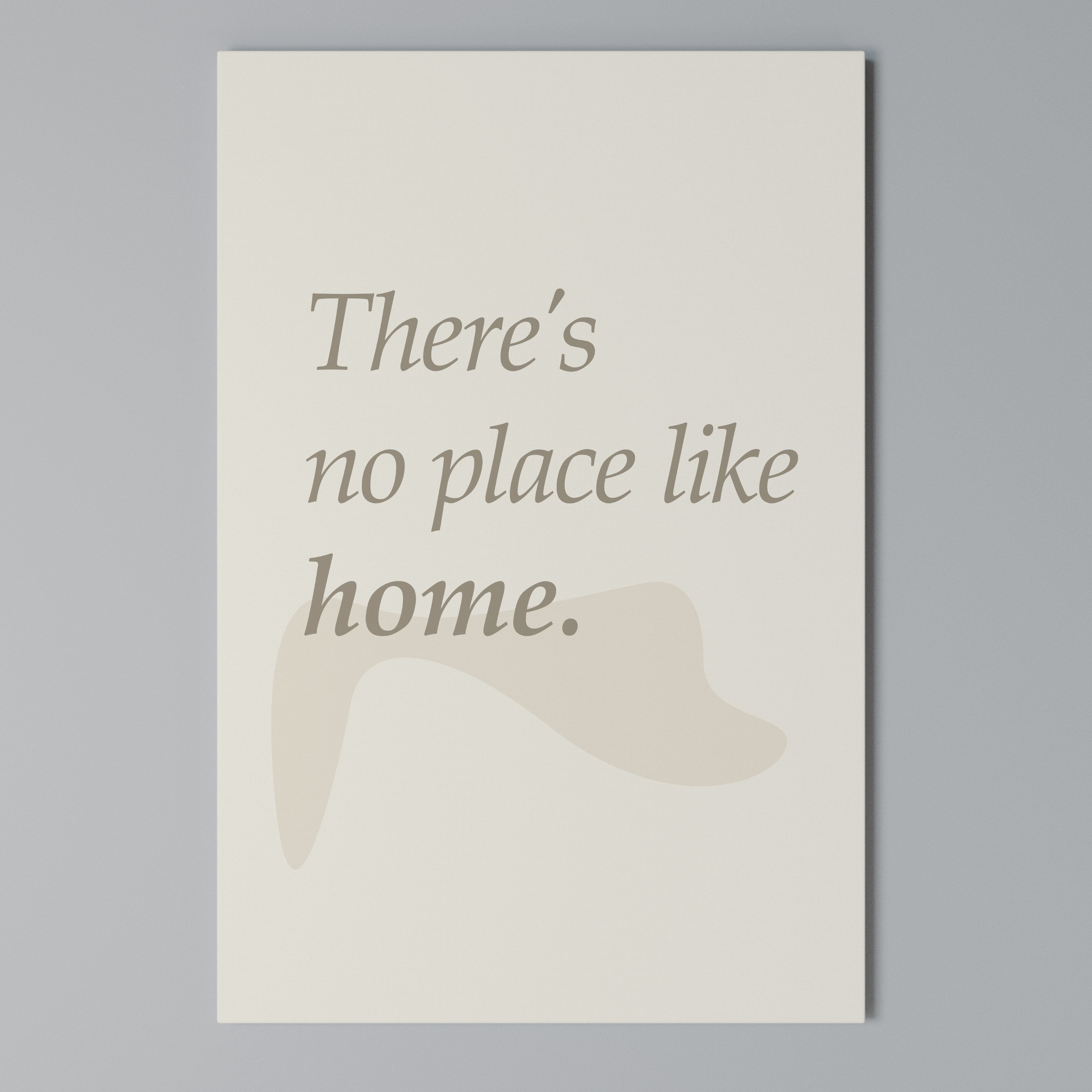 COMFORT ZONE Vertical Canvas Print