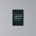 DECISIONS IN MOMENTS Vertical Canvas Print