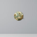 DREAMY MEADOW Rundes Kunstregal in Eiche-Optik