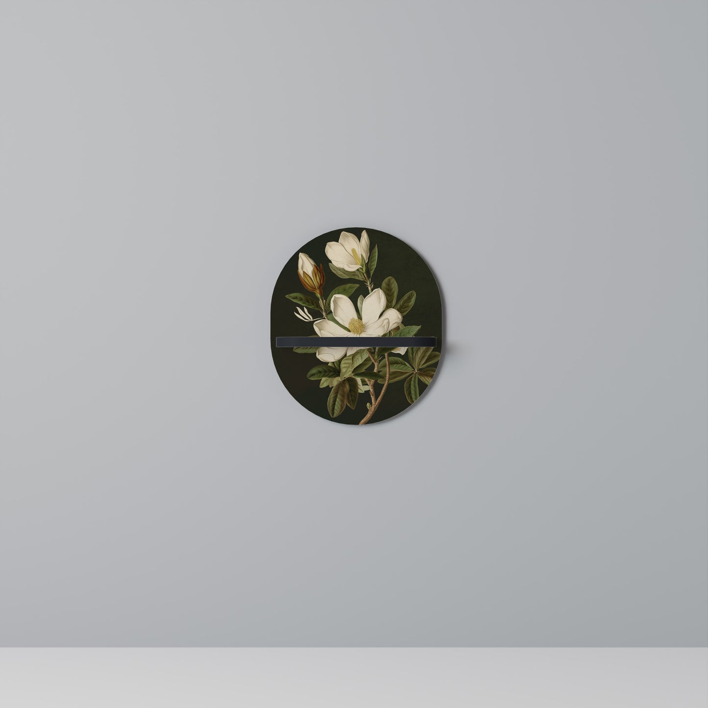 FLORAL NOIR Dekoratives Wandregal