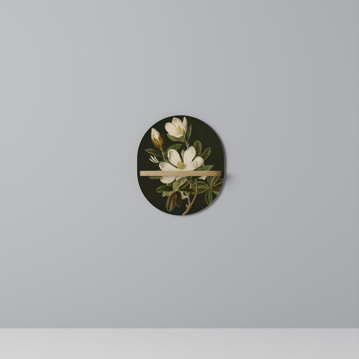 FLORAL NOIR Dekoratives Wandregal