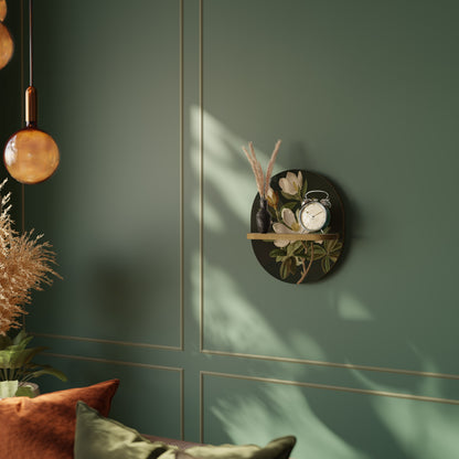 FLORAL NOIR Dekoratives Wandregal