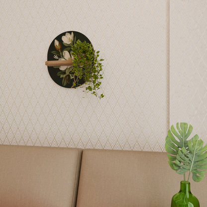 FLORAL NOIR Dekoratives Wandregal