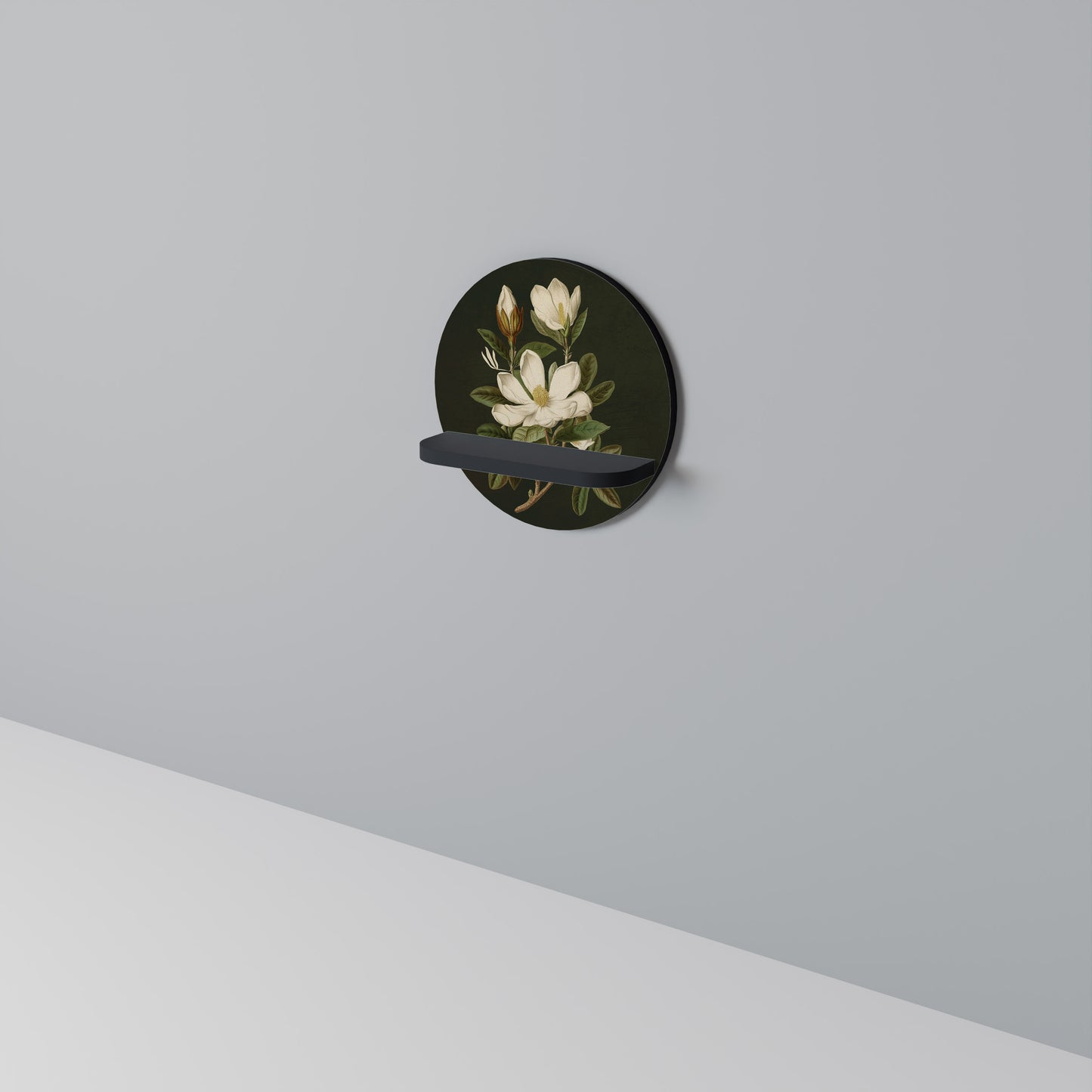 FLORAL NOIR Dekoratives Wandregal