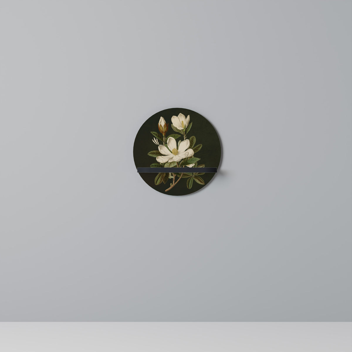 FLORAL NOIR Dekoratives Wandregal