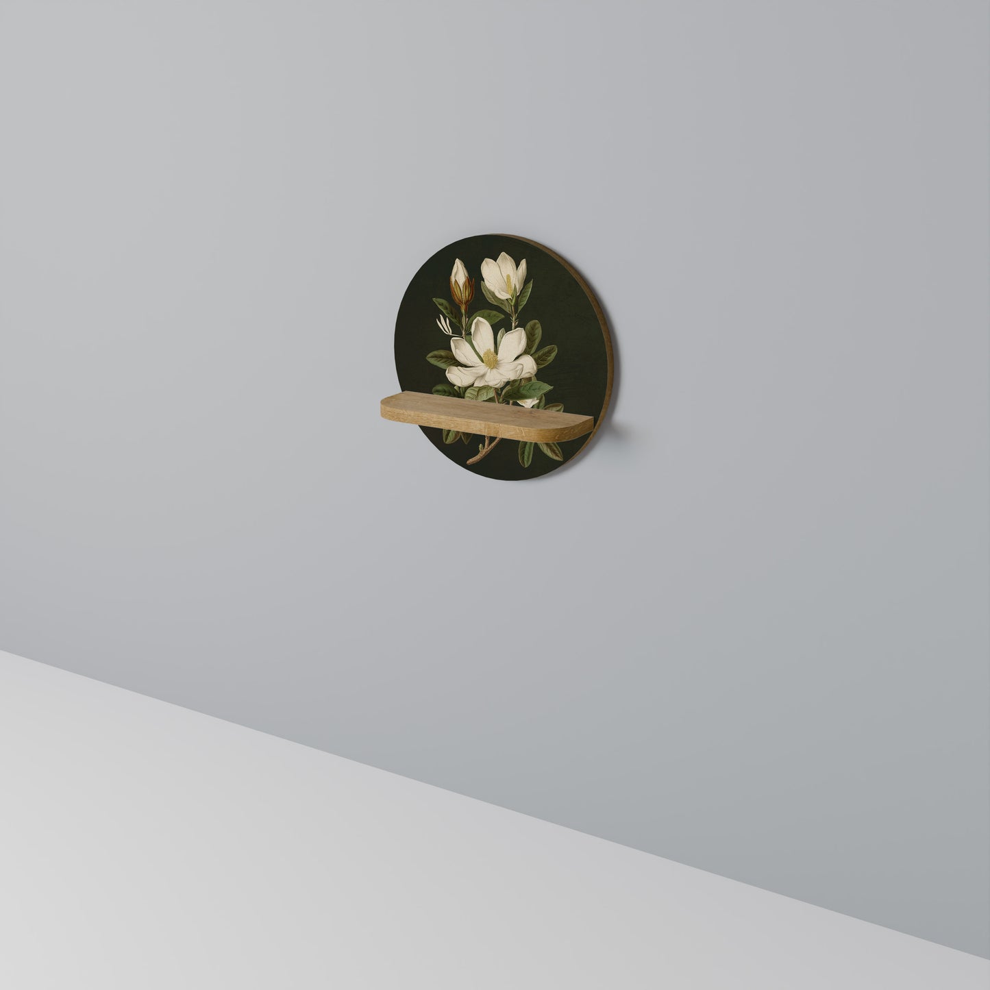 FLORAL NOIR Dekoratives Wandregal
