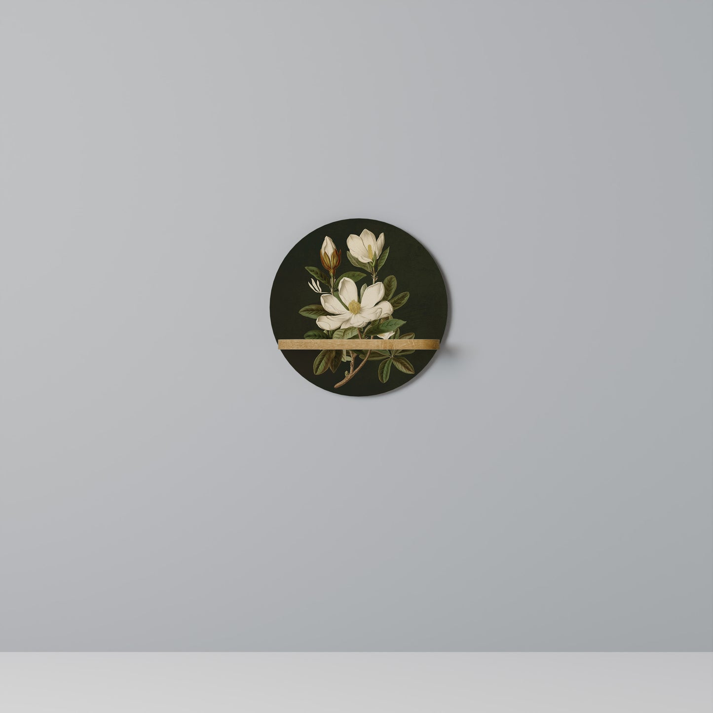 FLORAL NOIR Dekoratives Wandregal