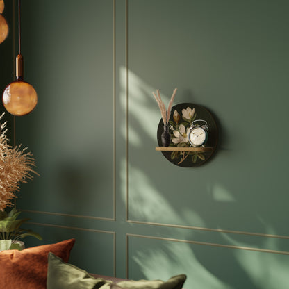 FLORAL NOIR Dekoratives Wandregal