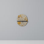 MORNING GLADE Ovales Kunstregal in Schwarz