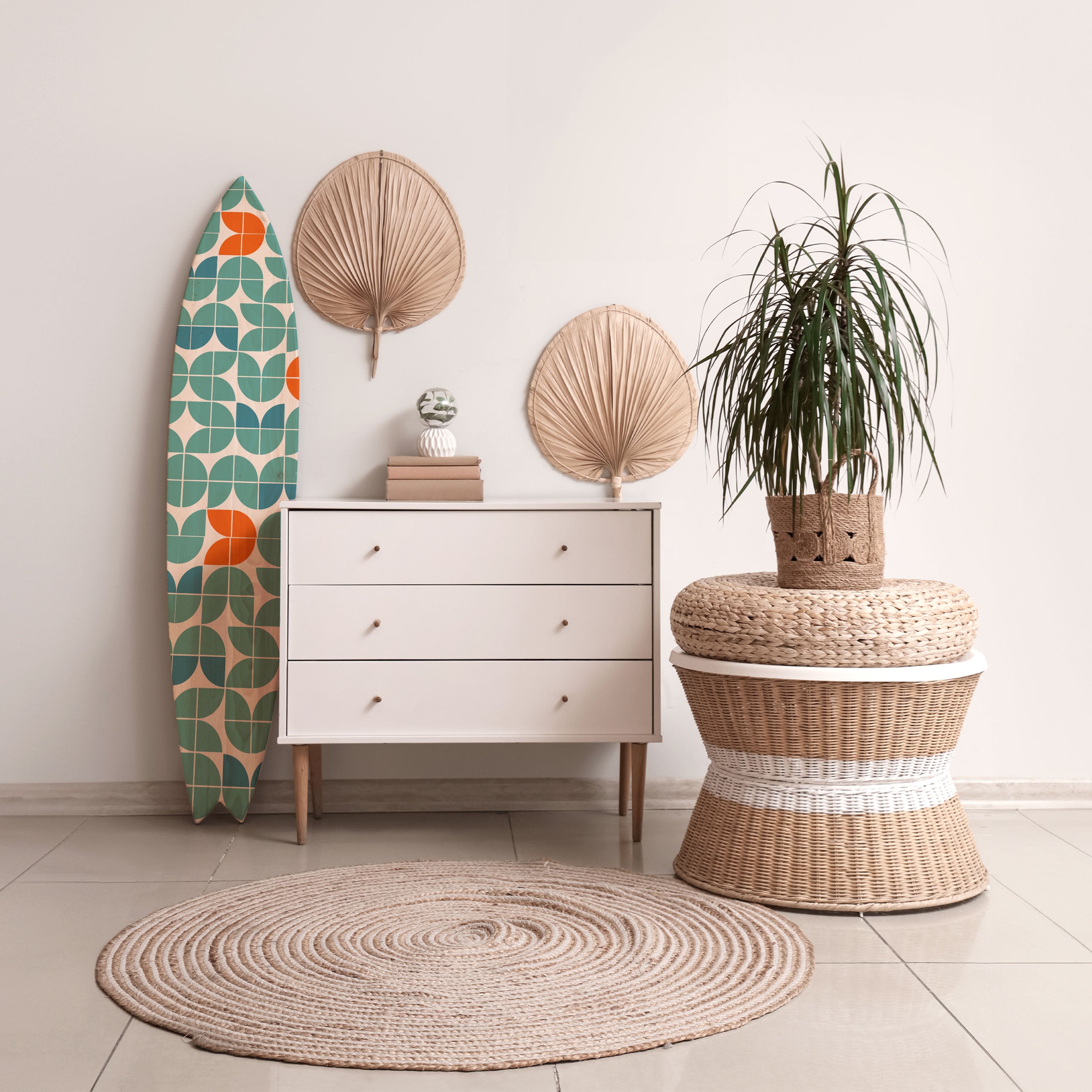 BE THE CHANGE Deko-Surfboard