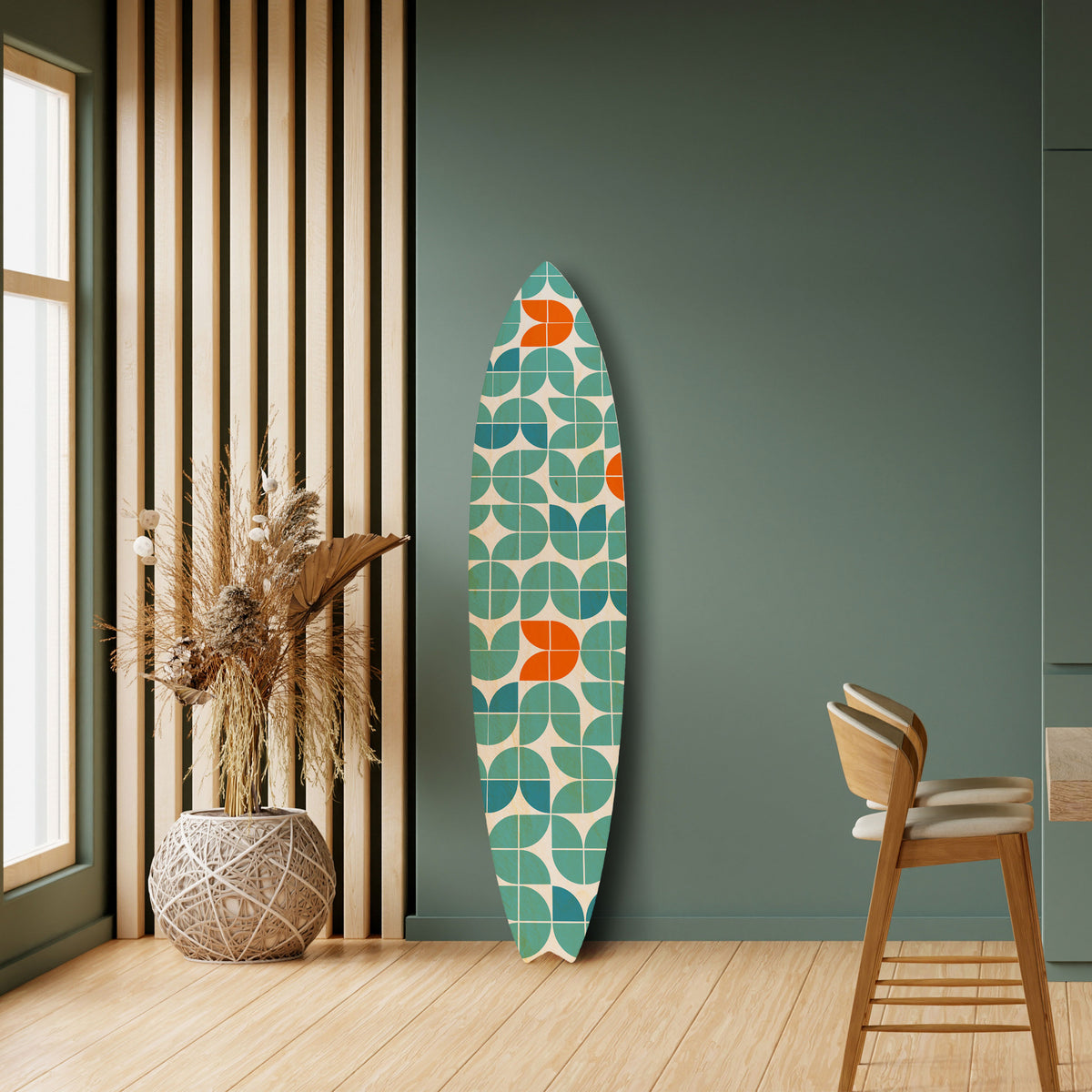 BE THE CHANGE Deko-Surfboard