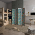 BE THE CHANGE Dekorativer Paravent - 4-teilig