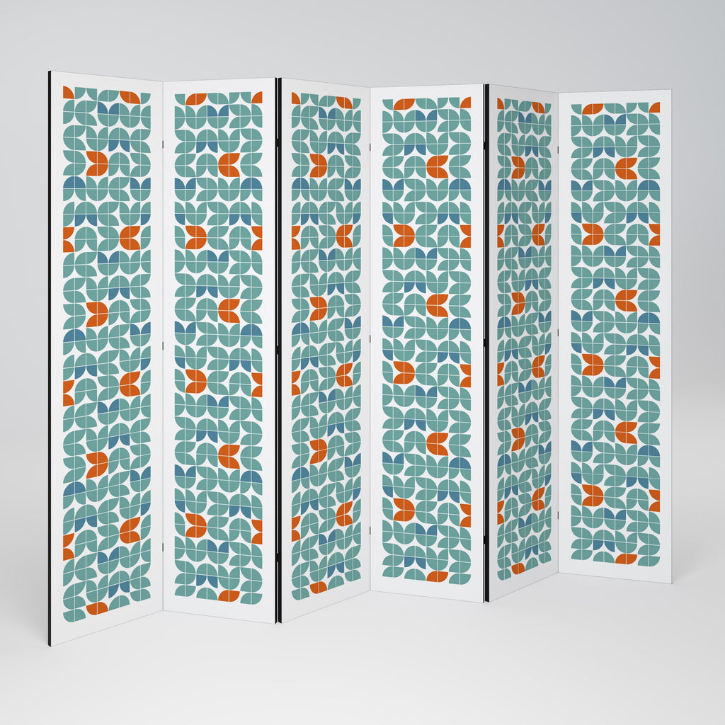 BE THE CHANGE Decorative 6-Panel Room Divider