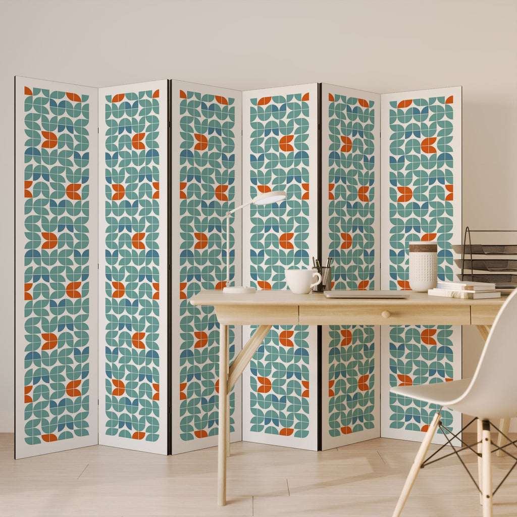 BE THE CHANGE Decorative 6-Panel Room Divider