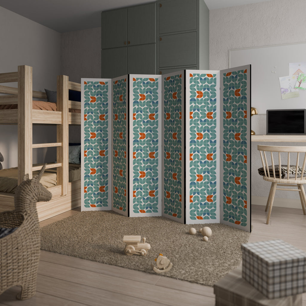 BE THE CHANGE Decorative 6-Panel Room Divider