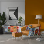 SCANDIC FLOWERET Sessel AURORA