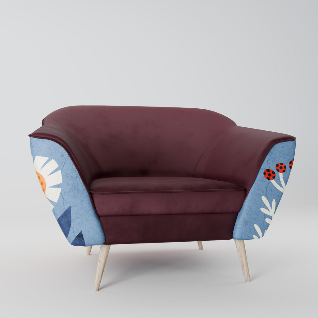 SCANDIC FLOWERET Sessel AURORA