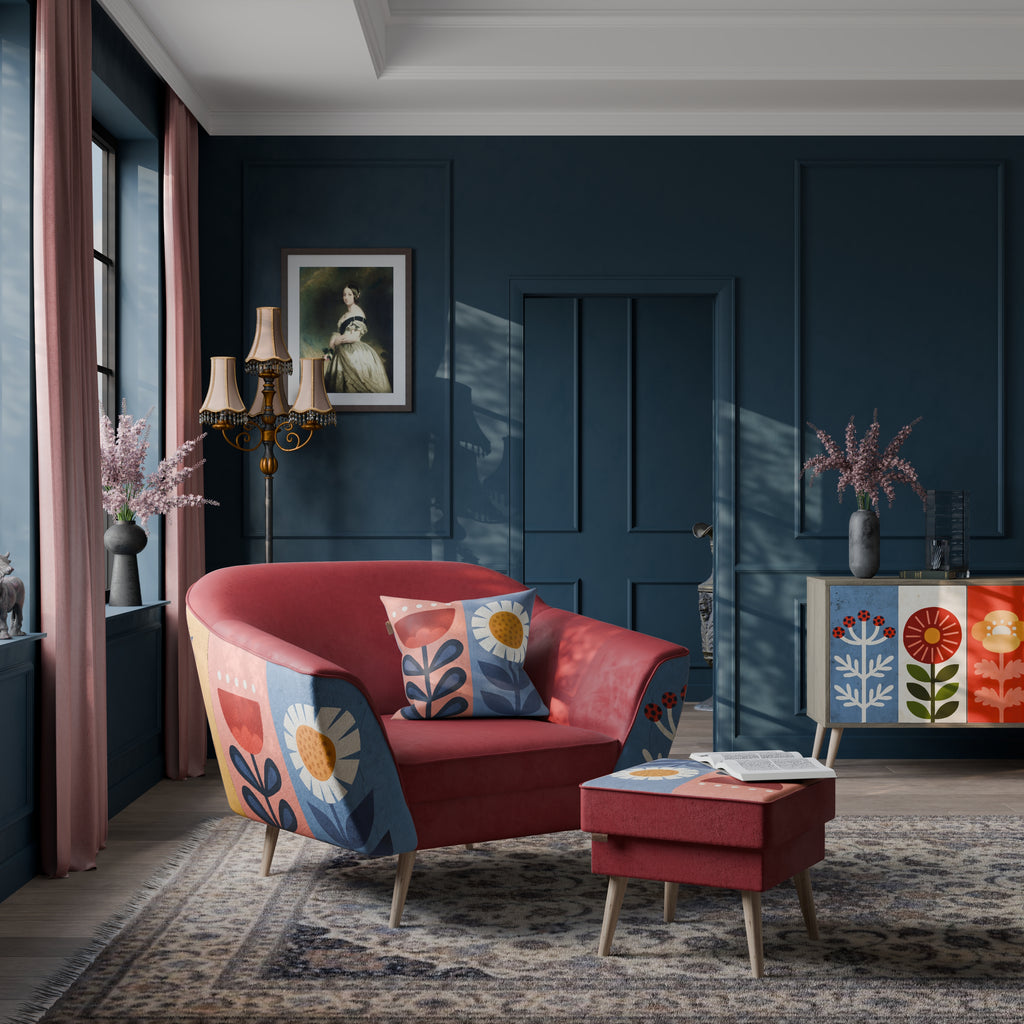 SCANDIC FLOWERET Sessel AURORA