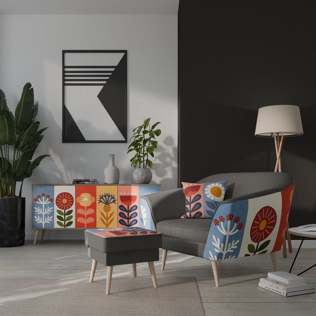 SCANDIC FLOWERET Sessel AURORA