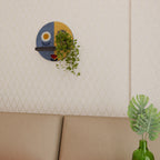 SCANDIC FLORET Rundes Kunstregal in Schwarz