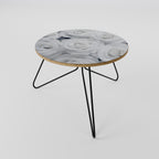 ELEGANCE IN WHITE Couchtisch Ø 60 cm