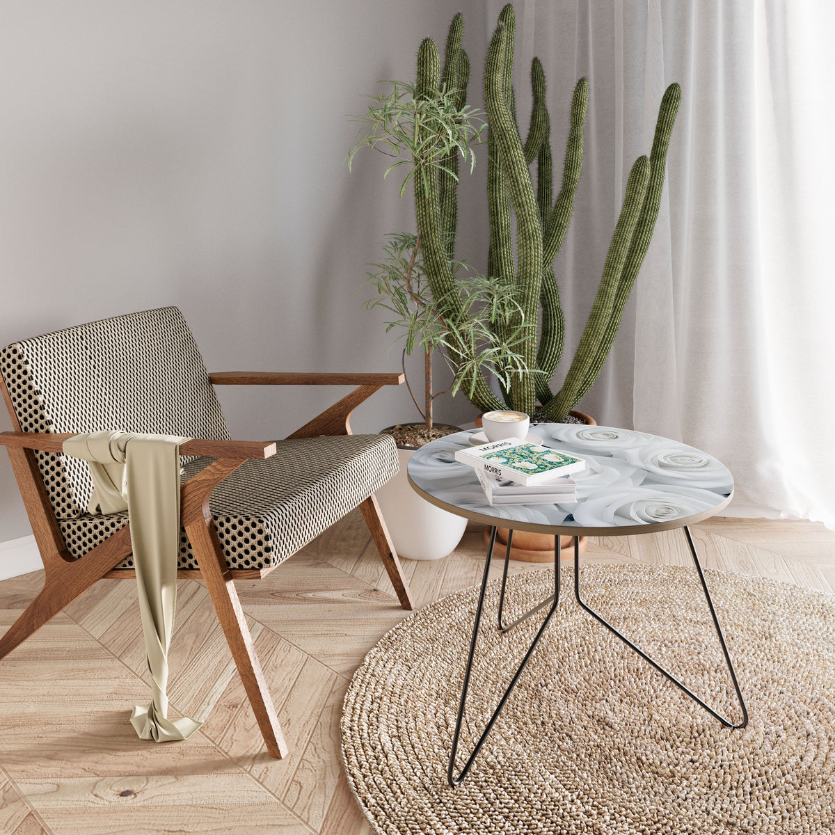 ELEGANCE IN WHITE Couchtisch