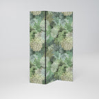 SUCCULENT CLUSTER Dekorativer Paravent - 3-teilig