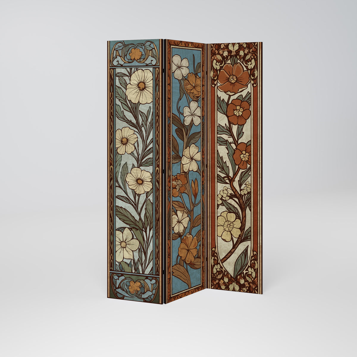 TIMELESS FLORA 3-teiliger Paravent