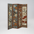 TIMELESS FLORA Dekorativer Paravent - 4-teilig