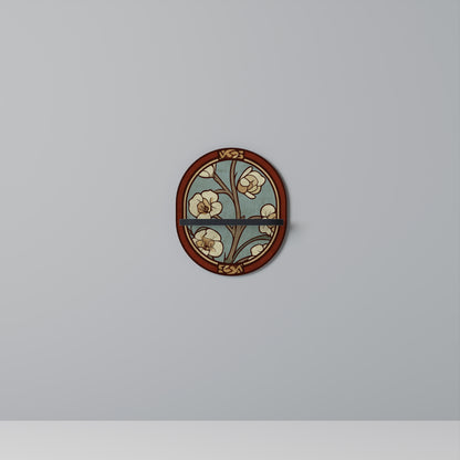 ORNATE PETALS Art Shelf