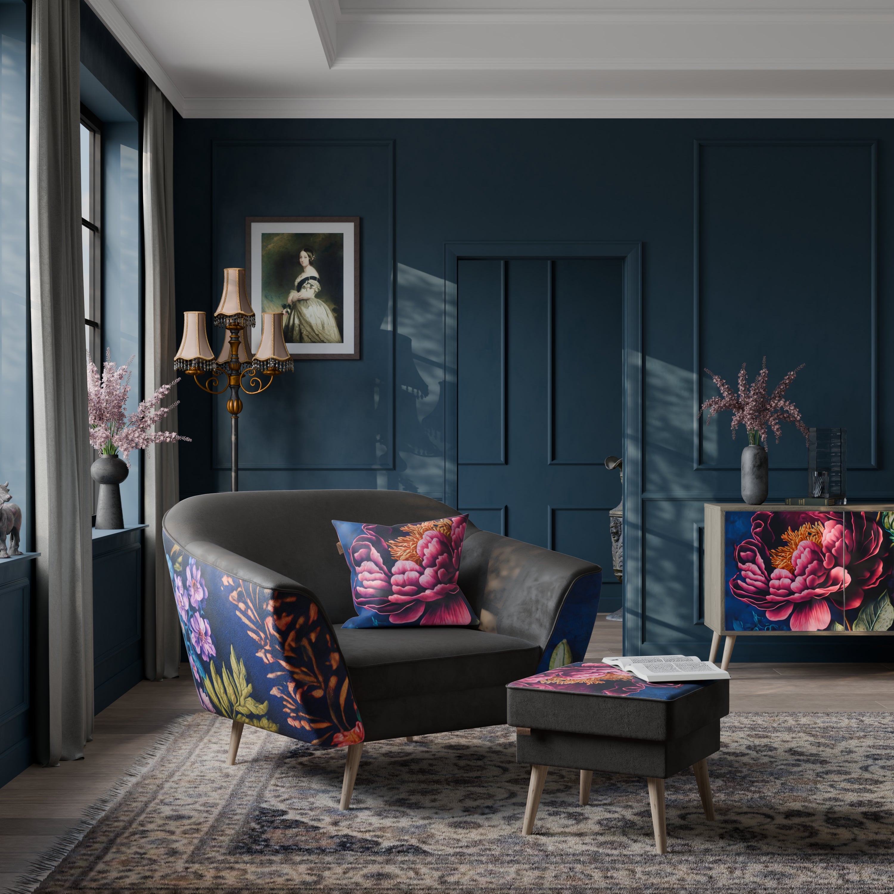 BLOOMING ELEGANCE Sessel AURORA