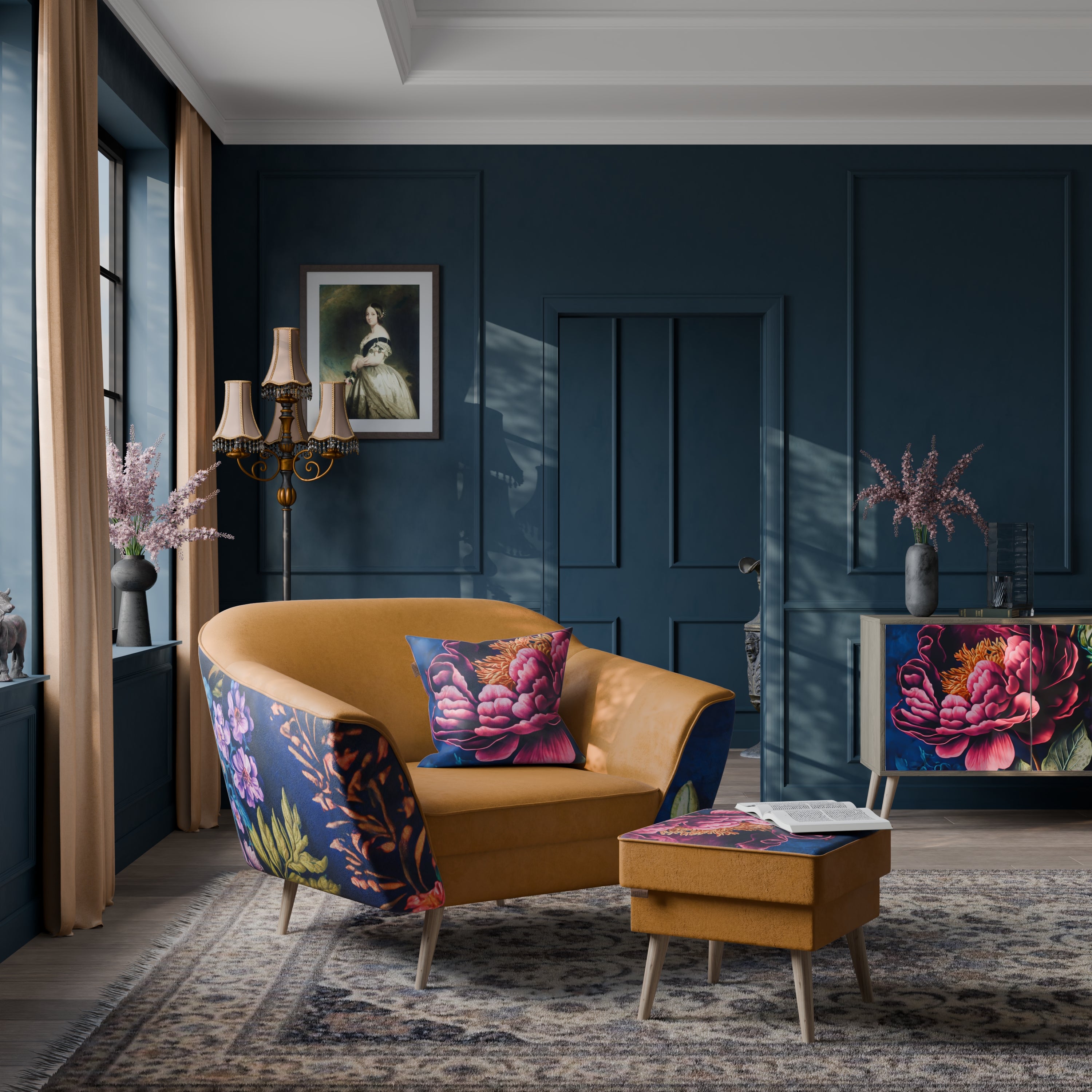 BLOOMING ELEGANCE Sessel AURORA