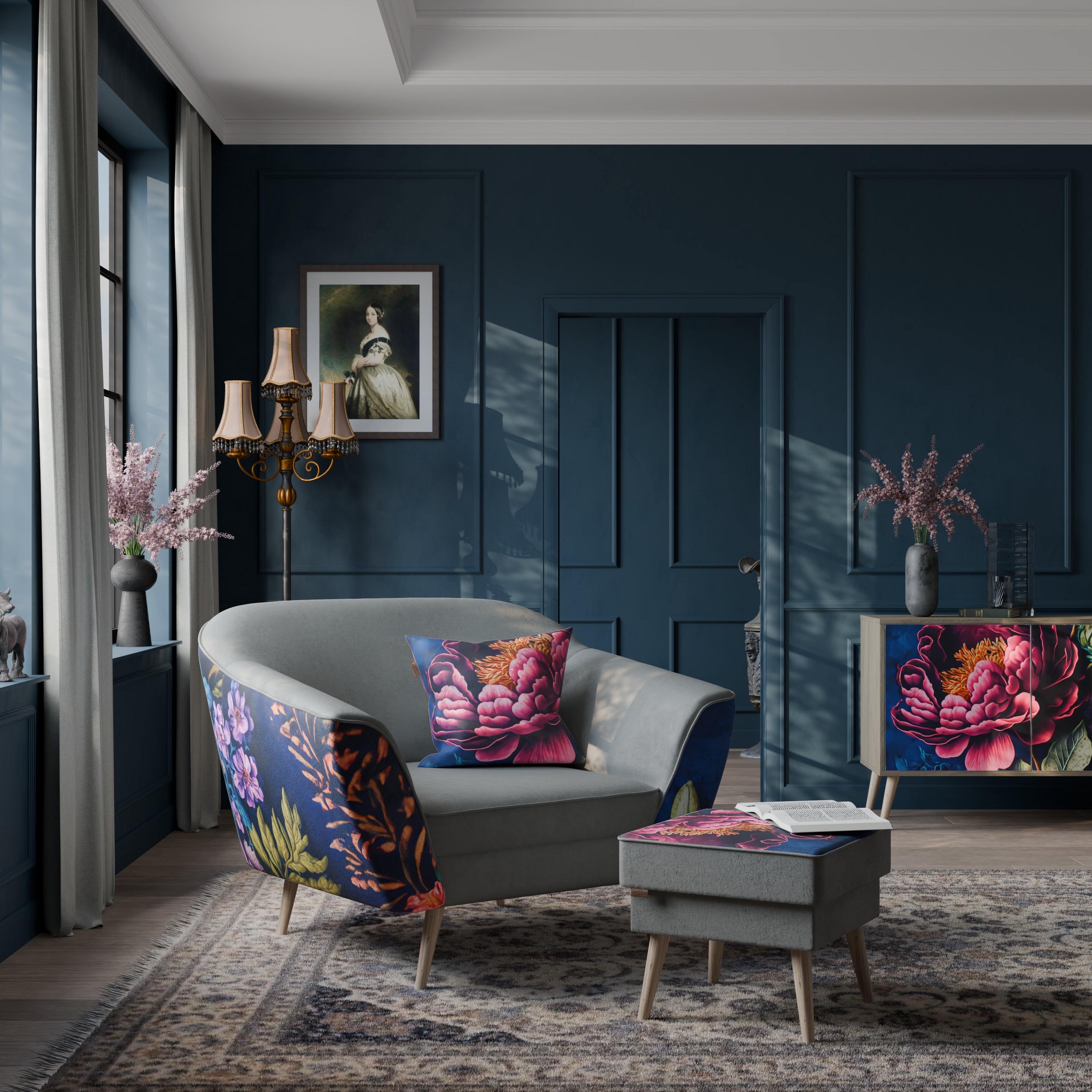 BLOOMING ELEGANCE Sessel AURORA