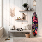 BLOOMING ELEGANCE Deko-Surfboard