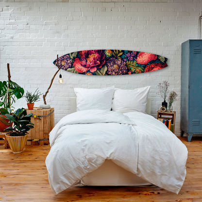 BLOOMING ELEGANCE Deko-Surfboard