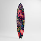 BLOOMING ELEGANCE Deko-Surfboard