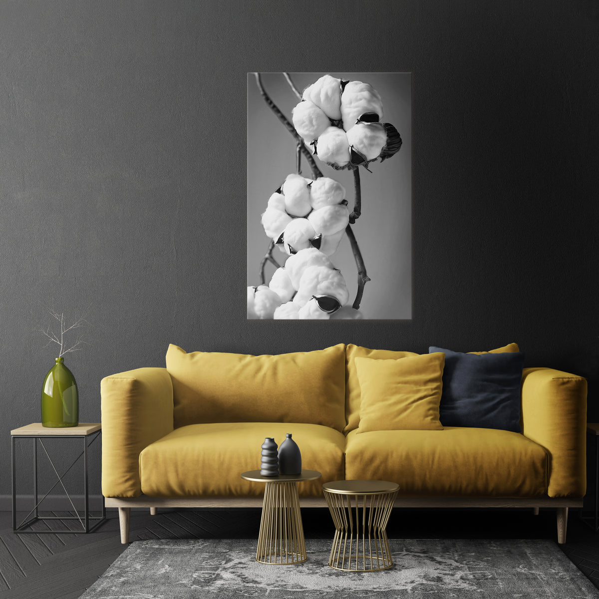COTTON DREAMSCAPE Vertical Canvas Print
