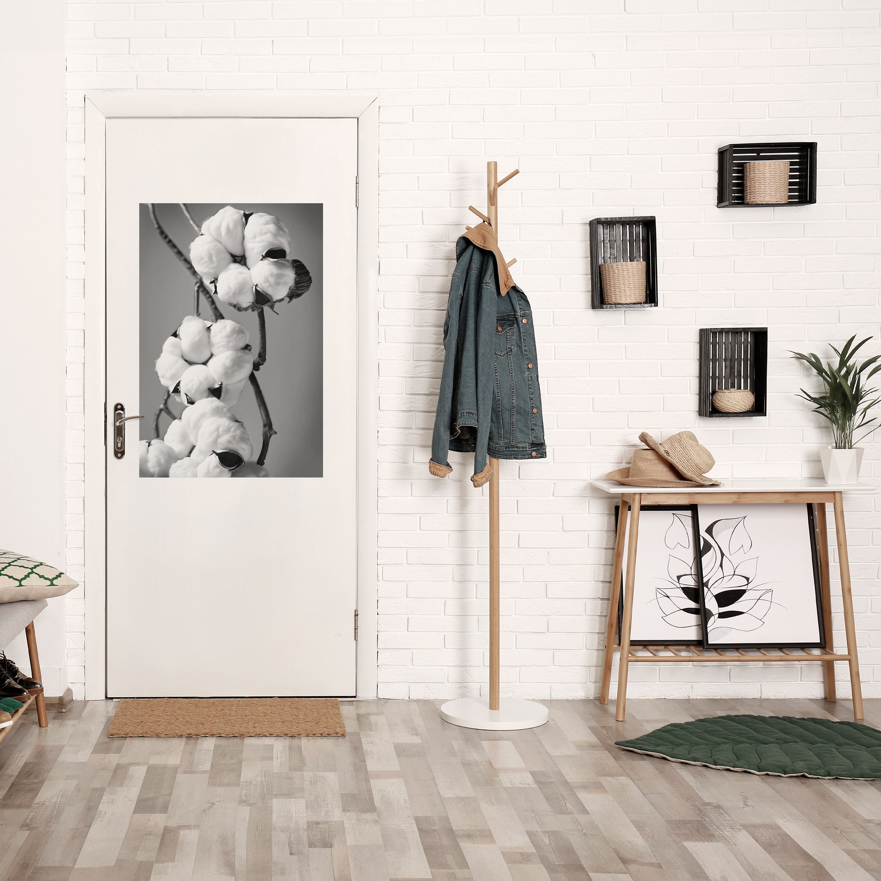 COTTON DREAMSCAPE Vertikales Poster zum Abziehen und Aufkleben