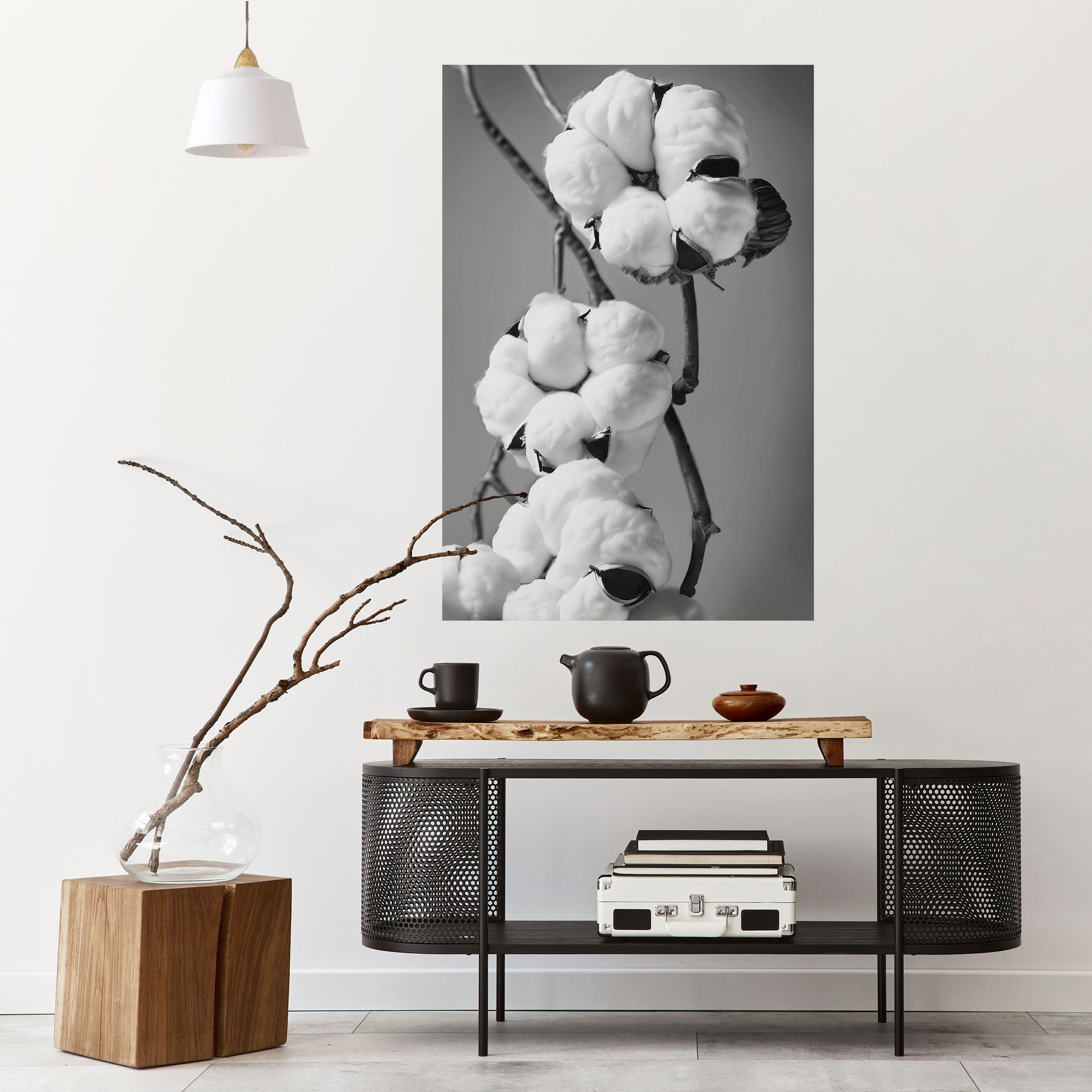 COTTON DREAMSCAPE Vertikales Poster zum Abziehen und Aufkleben
