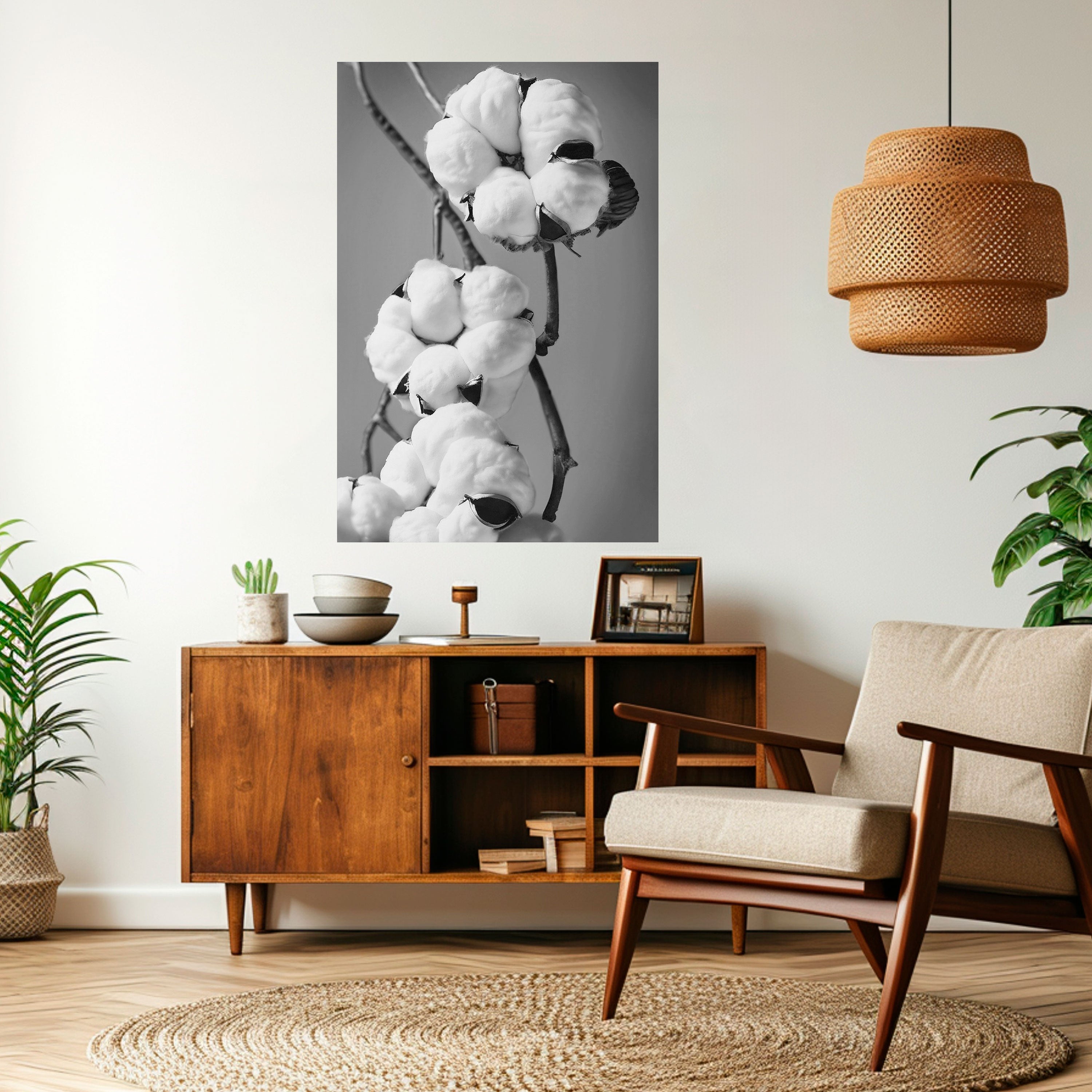 COTTON DREAMSCAPE Vertikales Poster zum Abziehen und Aufkleben