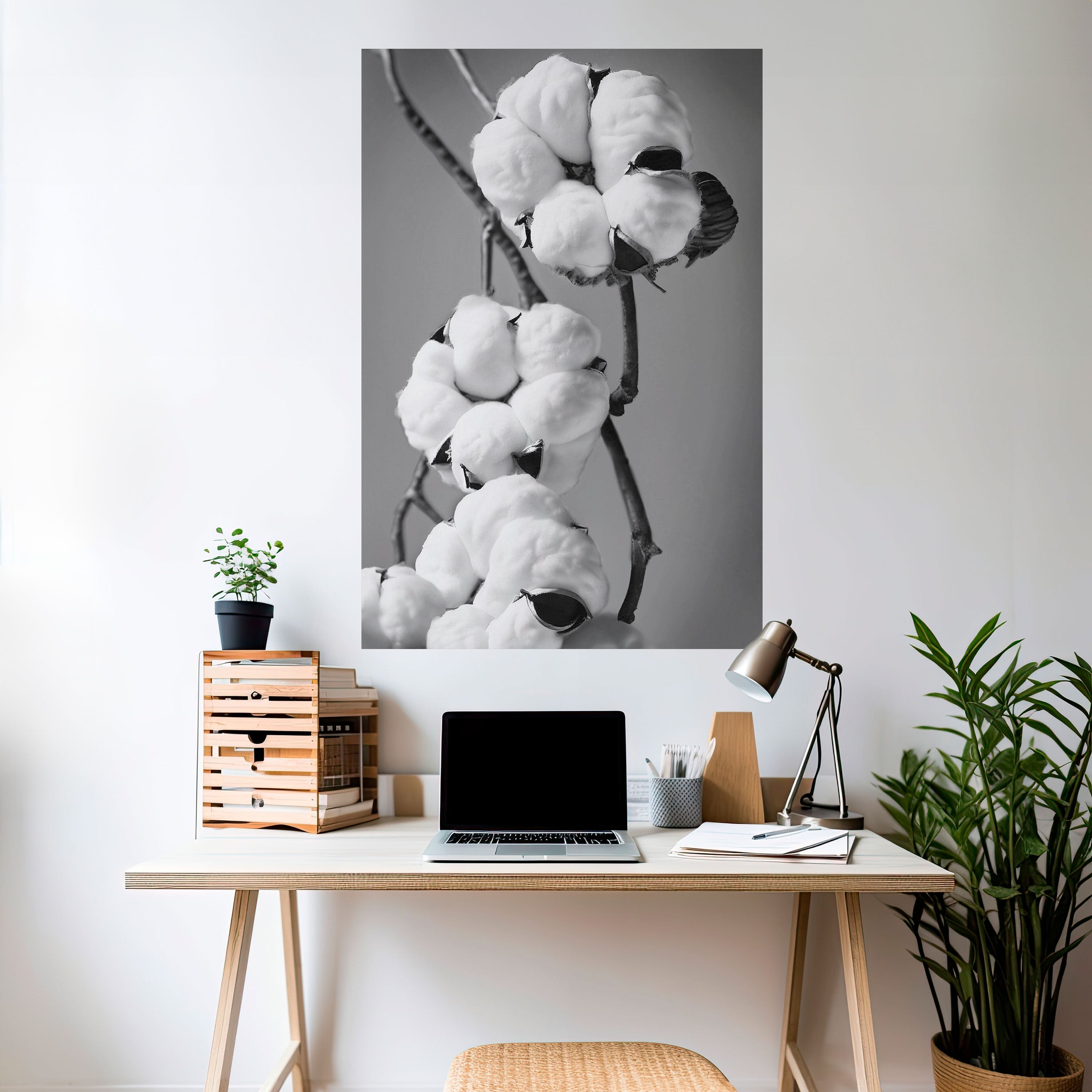 COTTON DREAMSCAPE Vertikales Poster zum Abziehen und Aufkleben